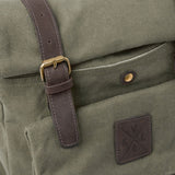 Taw 2.0 - Waxed Canvas Rolltop Backpack - Moss Green