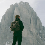 Lune - Waxed Canvas Backpack - Green