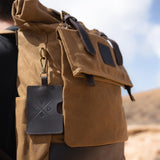 Taw 2.0 - Waxed Canvas Rolltop Backpack - Tan