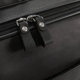 Belmont - Reclaimed Leather Suitcase - Black