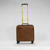 Belmont - Reclaimed Leather Suitcase - Tan