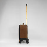 Belmont - Reclaimed Leather Suitcase - Tan