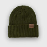 Bray - Knitted Beanie Hat - Green