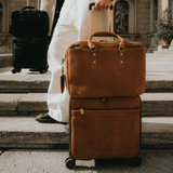 Longford - Reclaimed Leather Briefcase - Tan