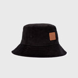 Aire - Corduroy Bucket Hat - Black