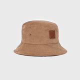 Aire - Corduroy Bucket Hat - Brown