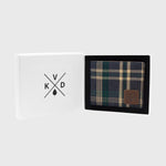 Ashford - Tartan leather wallet elegantly presented within the signature Kovered gift box. 