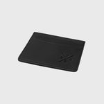 Slim design of the Darwell - Black leather card holder.