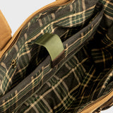 Derwent - Waxed Canvas Messenger Tote Bag - Tan