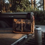 Derwent - Waxed Canvas Messenger Tote Bag - Tan