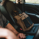Derwent - Waxed Canvas Messenger Tote Bag - Tan