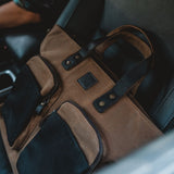 Derwent - Waxed Canvas Messenger Tote Bag - Tan