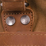 Mersey - Waxed Canvas Messenger Bag