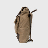 Taw 2.0 - Waxed Canvas Rolltop Backpack - Moss Green