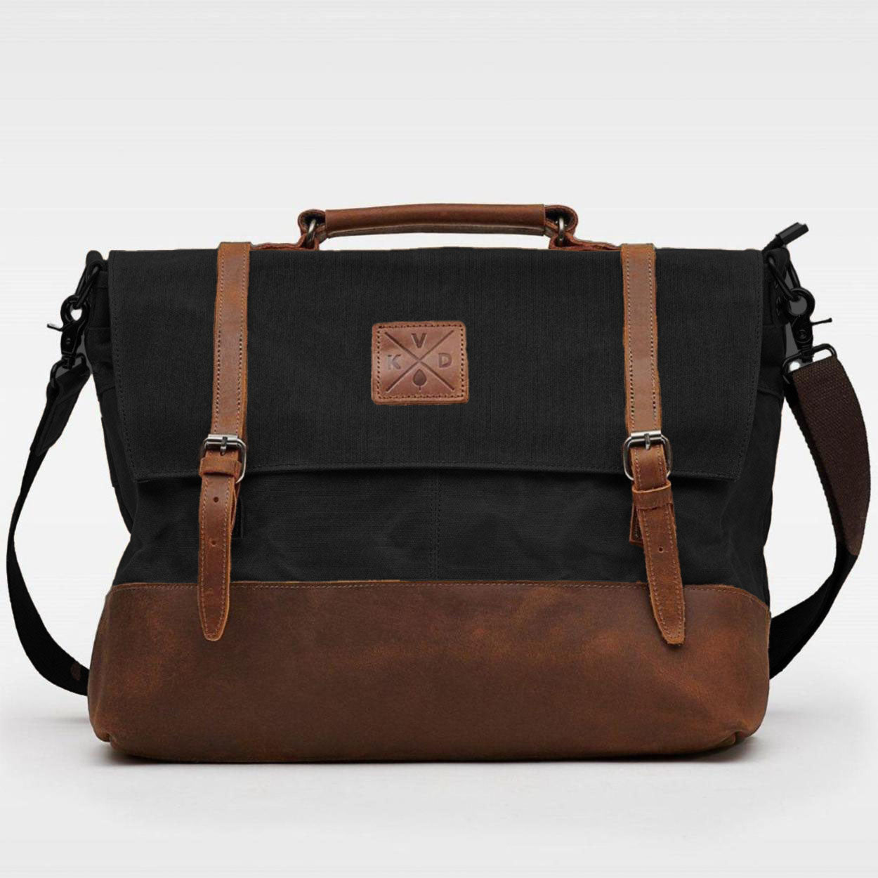 Mersey 2.0 Waxed Canvas Messenger Bag