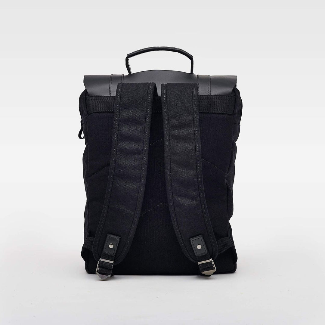 Kovered Tamar black backpack rear view#colour_black
