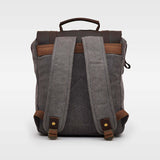 Kovered Tamar grey backpack back view#colour_grey