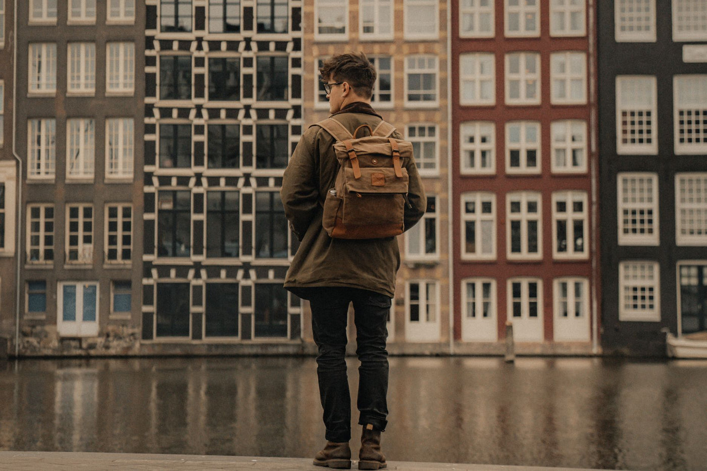 Waxed Canvas Backpack Taw Backpack KOVERED