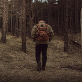 Lune - Waxed Canvas Backpack - Tan