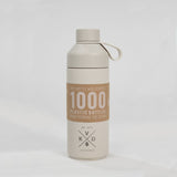 The Ultimate Kovered X Ocean Bottle 1L Water Bottle - Sand Beige