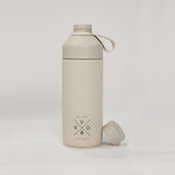 The Ultimate Kovered X Ocean Bottle 1L Water Bottle - Sand Beige