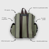 Recycled Lune Backpack - Green