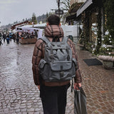 Recycled Lune - Backpack - Grey