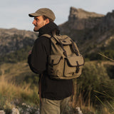 Recycled Lune - Backpack - Green