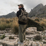 Recycled Lune - Backpack - Green