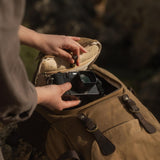 Roe - Waxed Canvas Adventure Backpack