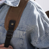 Taw - Waxed Canvas Rolltop Backpack