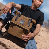 Taw - Waxed Canvas Rolltop Backpack