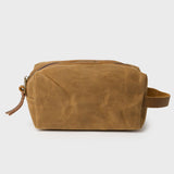 Tees - Waxed Canvas Wash Bag