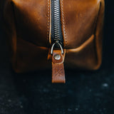 Tees 2.0 - Reclaimed Leather Wash Bag