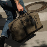 Humber 2.0 - Waxed Canvas Holdall - Moss Green