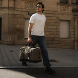 Humber 2.0 - Waxed Canvas Holdall - Moss Green