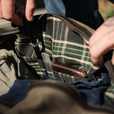 Humber 2.0 - Waxed Canvas Holdall - Moss Green