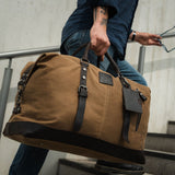 Humber 2.0 - Waxed Canvas Holdall - Tan