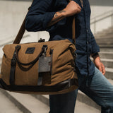 Humber 2.0 - Waxed Canvas Holdall - Tan