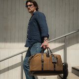Humber 2.0 - Waxed Canvas Holdall - Tan