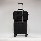 Belmont - Reclaimed Leather Suitcase - Black