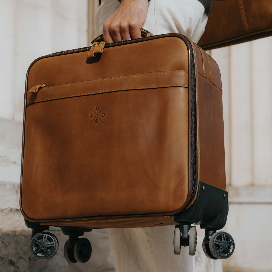 Belmont Reclaimed Leather Suitcase