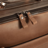 Belmont - Reclaimed Leather Suitcase - Tan