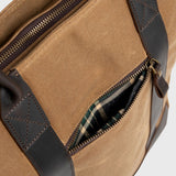 Conwy - Waxed Canvas Tote Bag - Tan