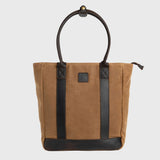 Conwy - Waxed Canvas Tote Bag - Tan