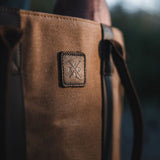 Conwy - Waxed Canvas Tote Bag - Tan