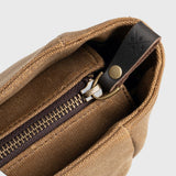 Conwy - Waxed Canvas Tote Bag - Tan