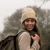 Bray - Knitted Beanie Hat - Beige