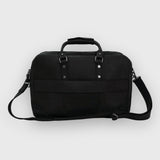 Longford  - Reclaimed Leather Briefcase Bag - Black