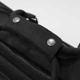 Longford  - Reclaimed Leather Briefcase Bag - Black